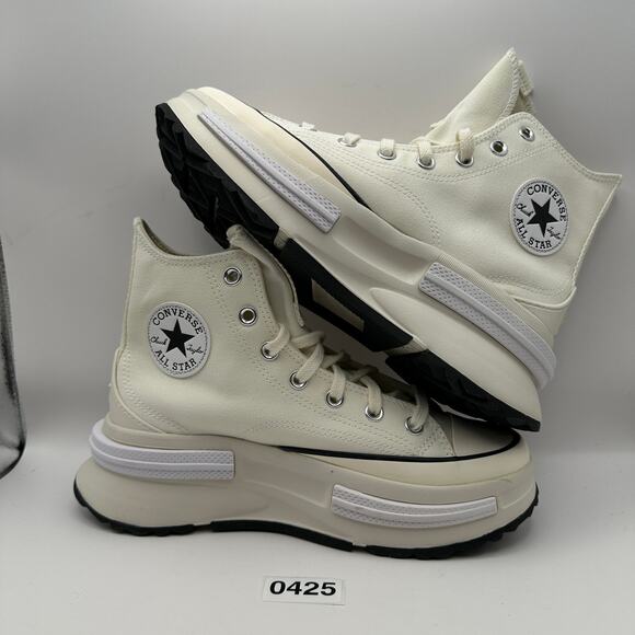 CONVERSE Women's 8 Run Star Legacy CX Hi Egret A00868C - Picture 4 of 8